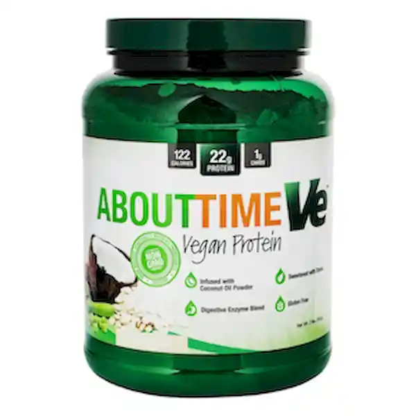 About Time Ve Proteína Vegana en Polvo Sabor a Vainilla