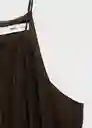 Vestido Cyndi-W Marrón Talla M Mujer Mango