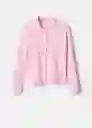 Saco Jersey Titos Rosa Talla XS Mujer Mango