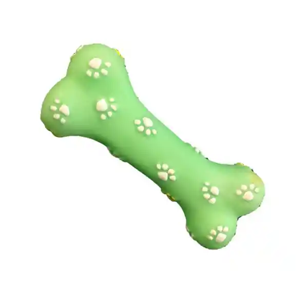 Juguete Con Forma de Hueso y Sonido Verde Miniso