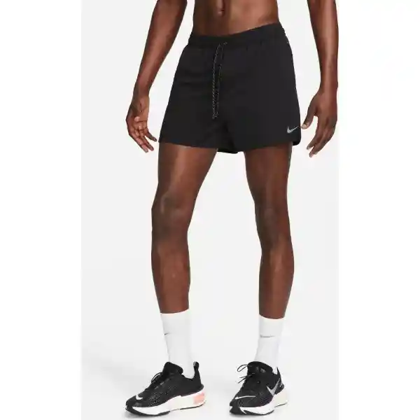 Nike Short Dri-Fit Rundvn Stride 4In Para Hombre Negro Talla XL