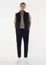 Chaleco Nadast Navy Talla M Hombre Mango