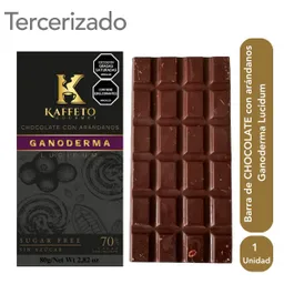 Kaffeto Chocolatina Gourmet con Arándanos Sin Azúcar 70% Cacao