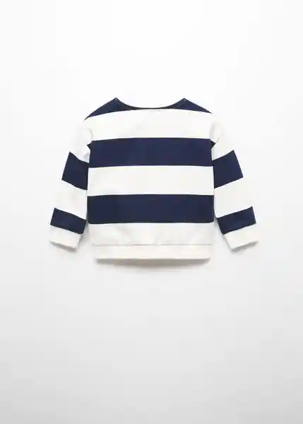 Sudadera Uni Navy Talla 67 Niños Mango