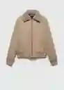 Chaqueta Noah Beige Talla L Hombre Mango