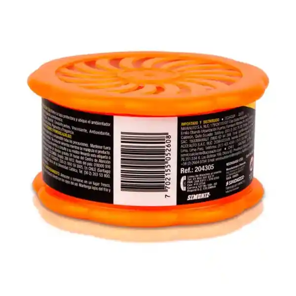 Simoniz Ambientador Auto Fresco Gel Citrus