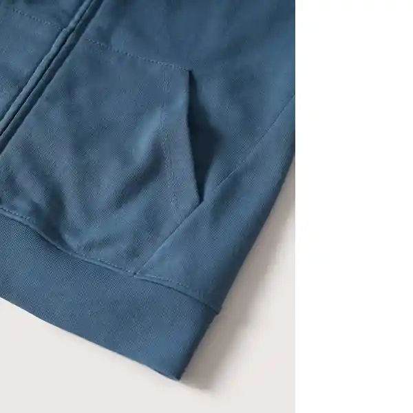 Sudadera Francia3 Azul Talla 10 Niños Mango