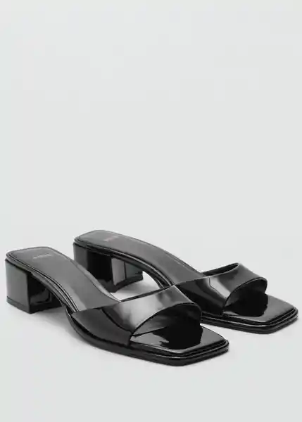 Sandalias Welt Negro Talla 38 Mujer Mango