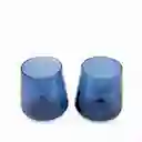 Set Vaso Frank Azul Ambiente Gourmet