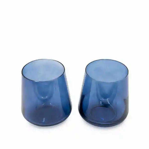 Set Vaso Frank Azul Ambiente Gourmet