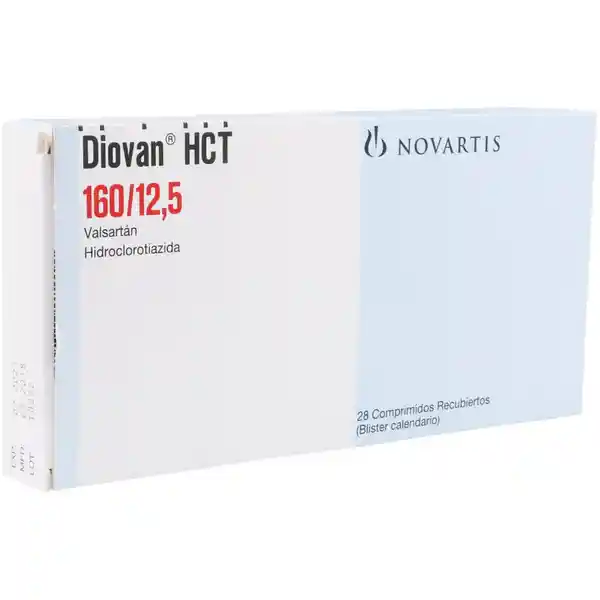 Diovan Hct (160 mg / 12.5 mg)