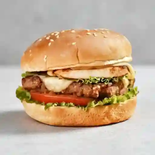 Hamburguesa de Carne y Pollo