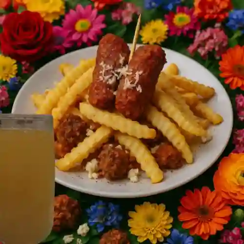 Combo Choripapa Vegana - Chips & Vegan