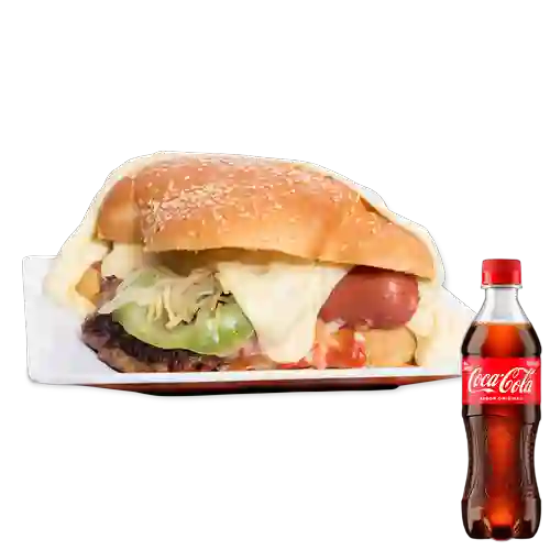 Burguesudo Casa Hamburguesa+Perro+CocaCola Org 400ml