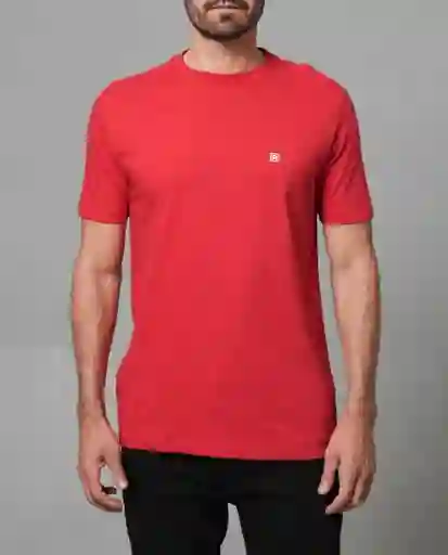 Camiseta Hombre Rojo S 100G101_ROJ191757 Rifle