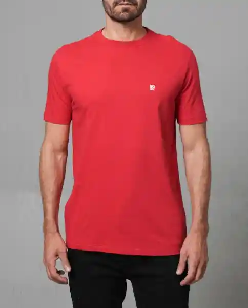 Camiseta Hombre Rojo S 100G101_ROJ191757 Rifle