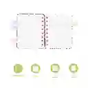 Cuaderno Argollado Serie Black & White Miniso