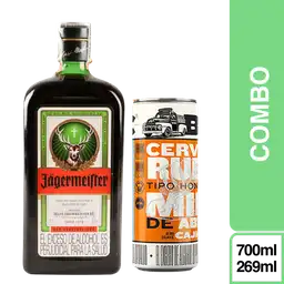 Combo Jagger + Bbc Cerveza Cajicá Miel 269 mL