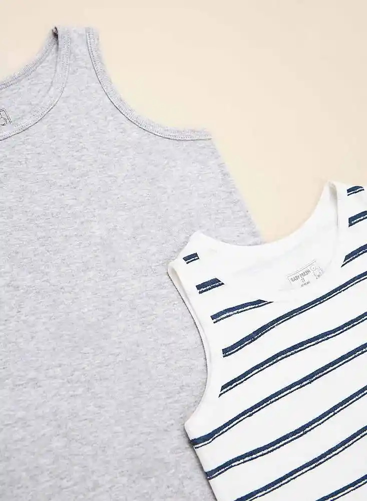 Camiseta Manga Sisa X 2 Bebe Baby Fresh 602148