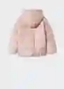 Anorak Ali3 Rosa Pastel Talla 06 Niñas Mango