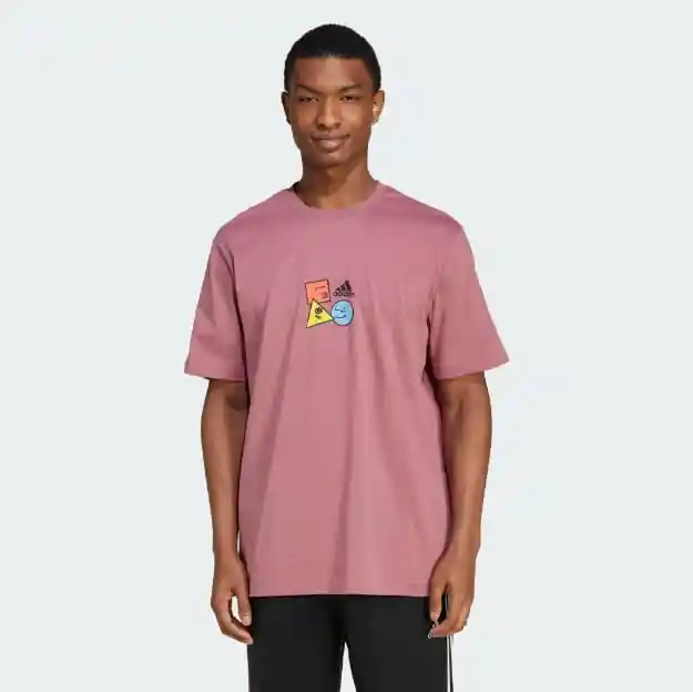Adidas Camiseta Positive T Hombre Rojo L