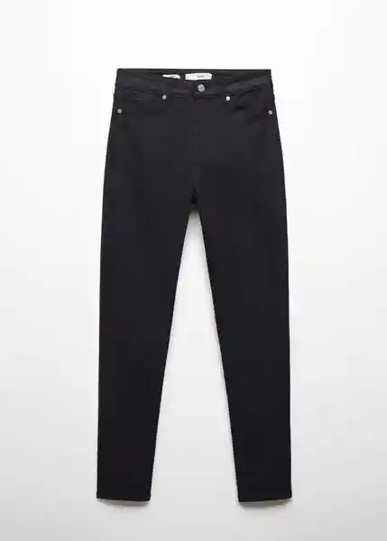 Pantalón Jean Anne Negro Talla 46 Mujer Mango