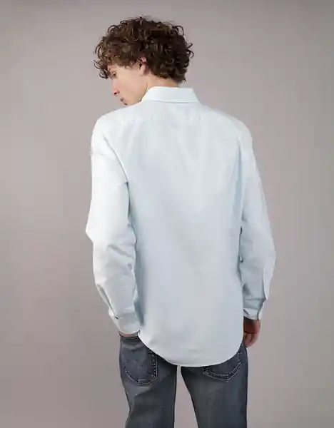 Camisa Hombre Azul Talla: MEDIUM 2830430 American Eagle
