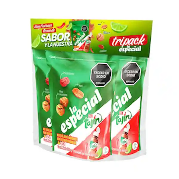 La Especial Pack Maní Con Tajín