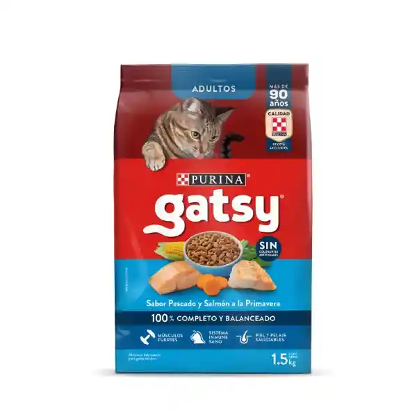 Gatsy Adulto Pescado y Salmón a la Primavera