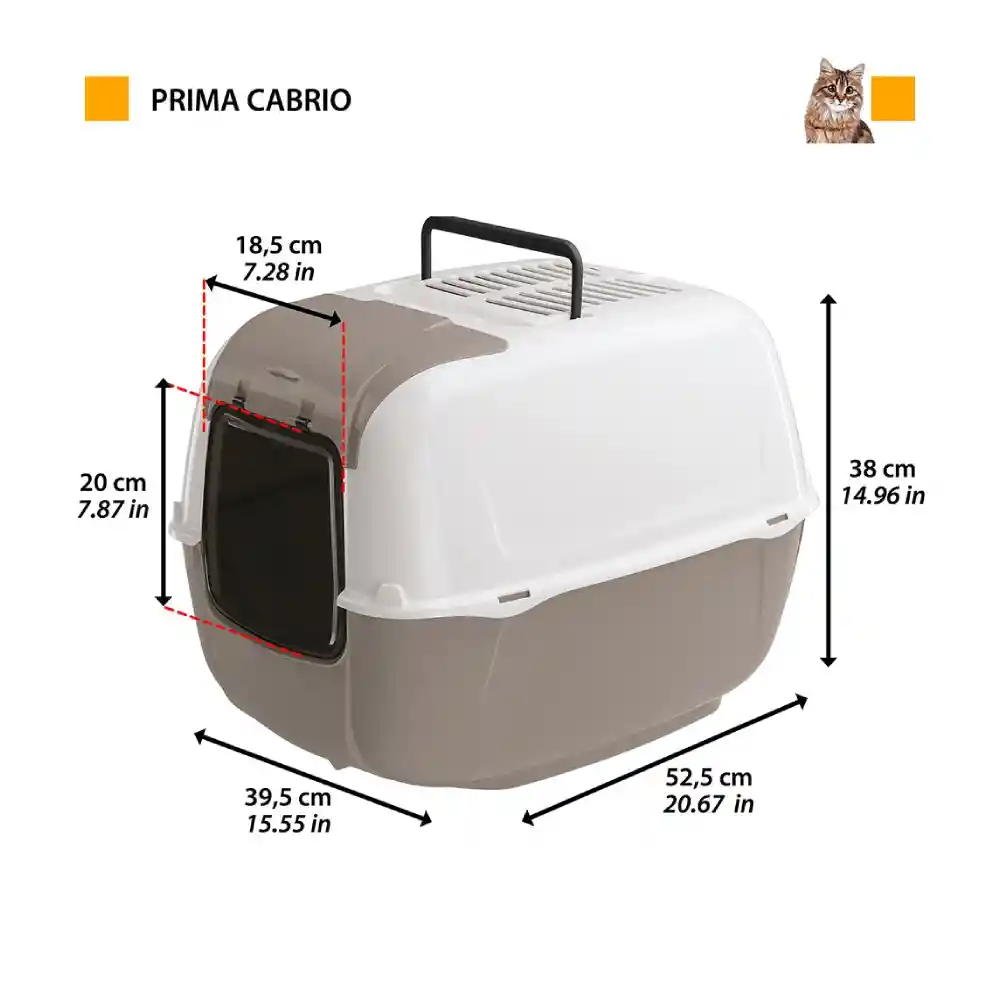 Ferplast Arenera Para Gato Home Prima Cabrio