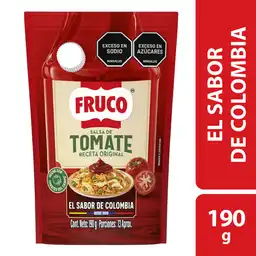 Salsa de Tomate Fruco Doypack 190 g