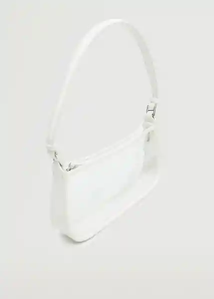 Bolso M Cleo Offwhite Talla 99 Mujer Mango