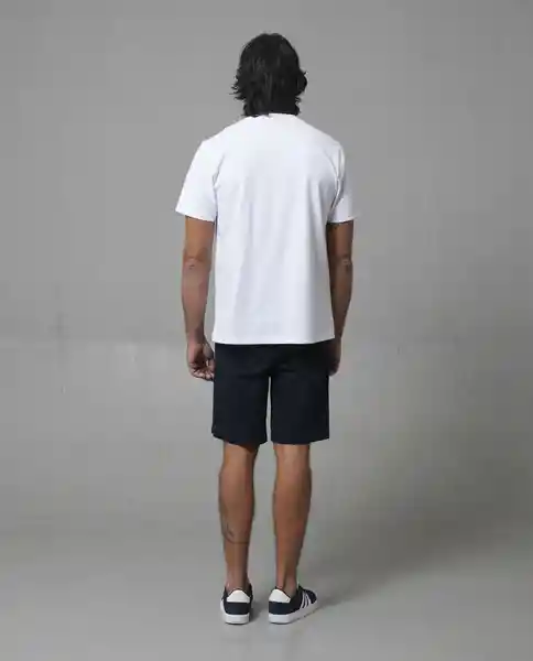 Camiseta Hombre Blanco Talla M 109G104_BLA110601 Rifle