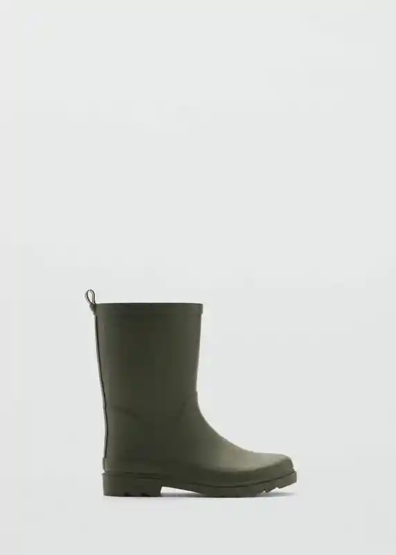 Botas Rain Khaki Talla 30 Niñas Mango
