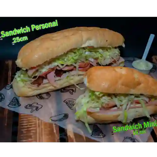 Sándwich Personal Maíz