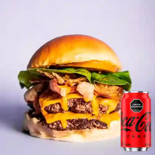 Combo goloso +papas + cocacola zero330ml