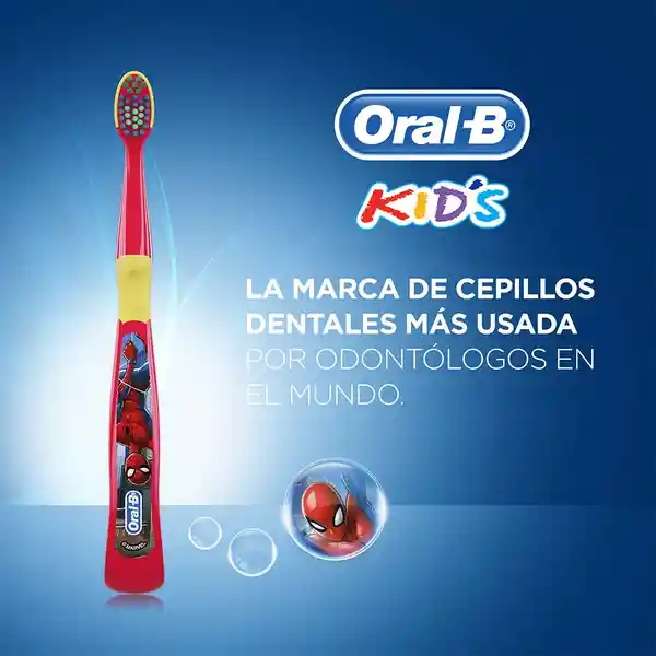 Cepillo de Dientes Oral-B Disney Stages 3+Años Spider-Man 1 Unidad