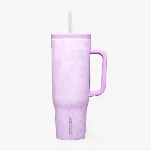 Corkcicle Vaso Térmico Cruiser Con Asa de Agarre Rosas 40 Oz