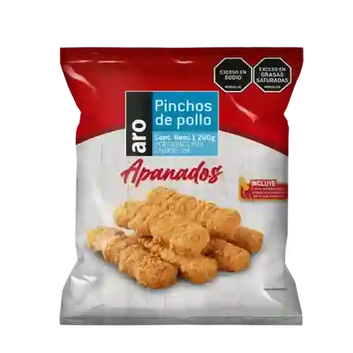 Aro Pinchos de Pollo Apanado