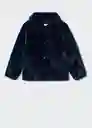 Abrigo Larisa Navy Talla 08 Niñas Mango