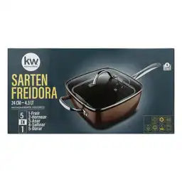 Sarten Freidora 5 en 1 Ceramica Kw Wf5024