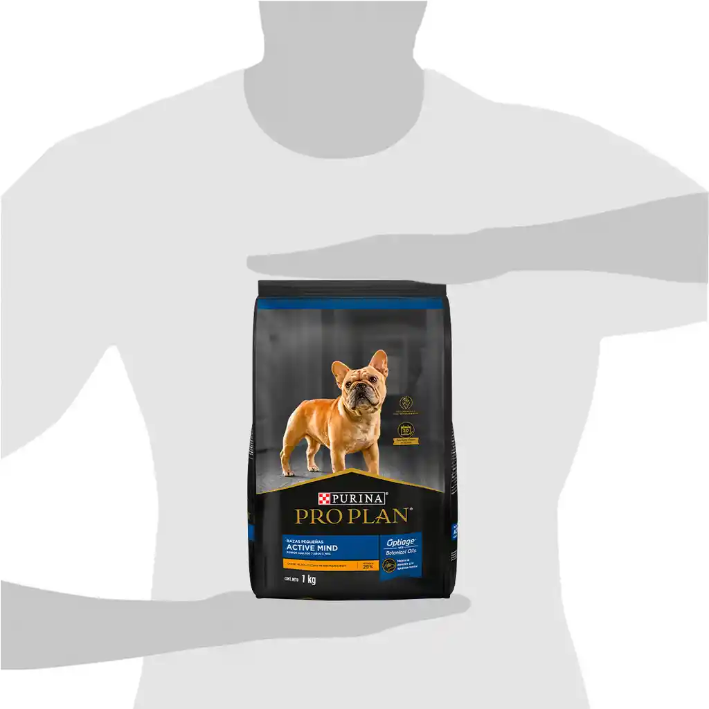 Comida para Perros adultos +7 años razas pequeñas Purina Pro Plan x 1 kg