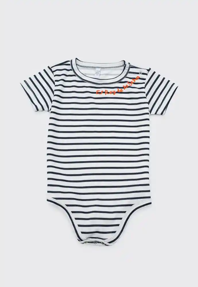 Body Manga Corta Bebito 6/9 Meses-estamp 2