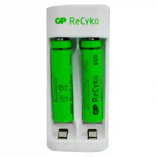 Gp Cargador de Pila Usb AAA 650