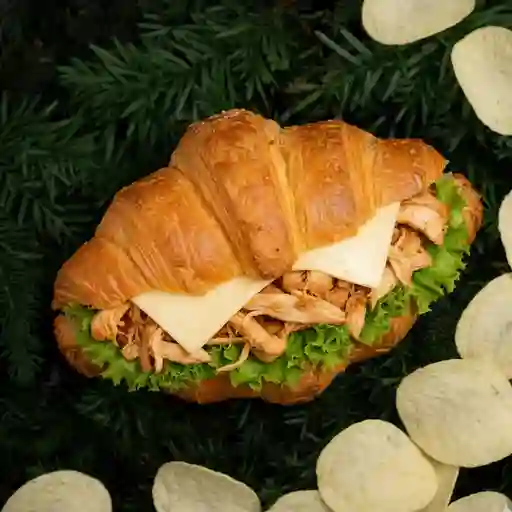 Croissant de pollo