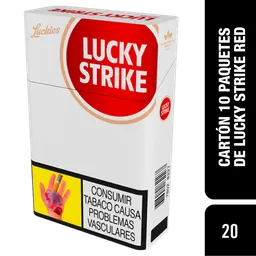Lucky Strike Cigarillos Strike Red Carton X10 Cajetilla S