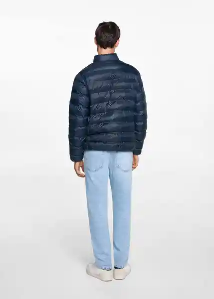 Abrigo Anorak Jacketw7 Navy Talla 20 Niños Mango