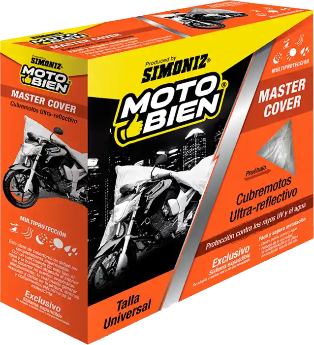Simoniz Cubremoto Master Poliester Motos Cortas