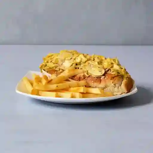 Perro con Champiñón