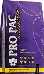 Pro Pac Ultimates Alimento para Perro Cachorro Sabor a Pollo y Arroz Integral